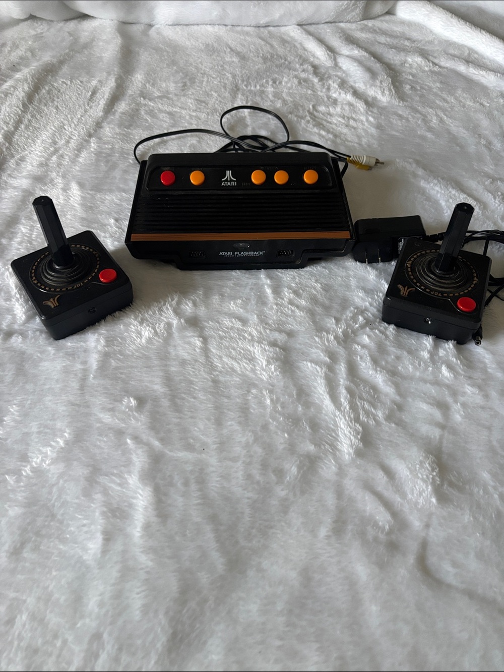 Atari Flashback Classic Console - Black with Orange Buttons